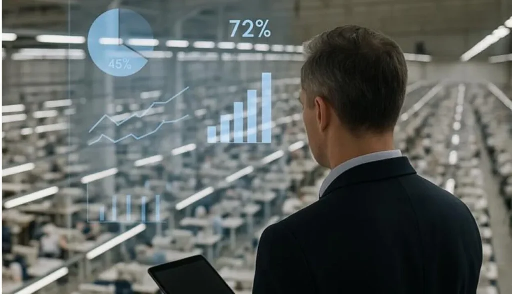 Real time production tracking